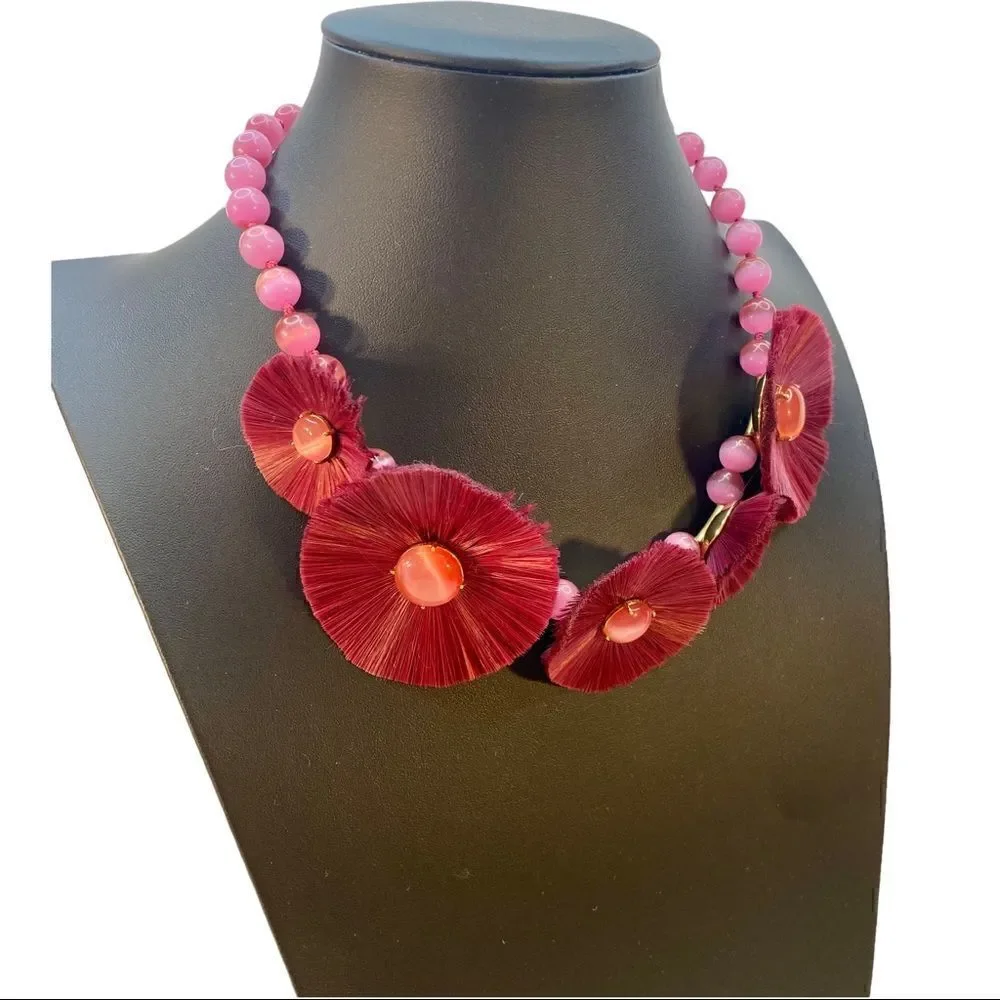 Kate Spade Posh Poppy Statement Necklace.  Gorgeous Piece!
